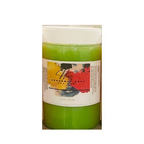 16oz Lemon Lime Wildcrafted Organic Sea Moss