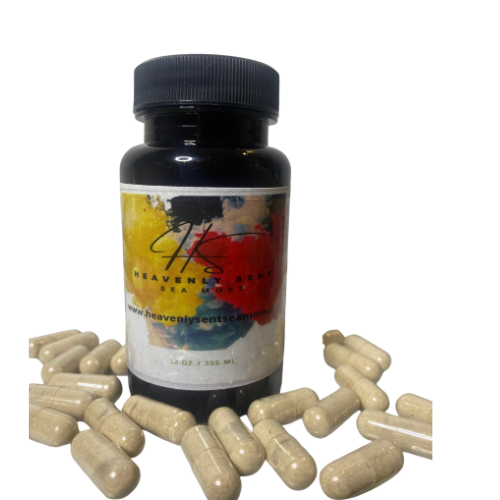 WILDCRAFTED ORGANIC SEA MOSS CAPSULES (60 capsules)